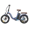 Kép 6/6 - Fafrees F20+ Pro összecsukható elektromos kerékpár, 250W motor, 36V 22.5Ah akkumulátor, 20×3.0 gumi, 25km/h, 100km hatótáv – Auróra kék