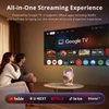 Kép 5/11 - ETOE Starfish 2 projektor, natív 1080P Full HD, 4K dekódolás, 500 ANSI lumen, Google TV Netflixszel, autofókusz, automatikus trapézkorrekció