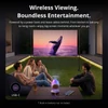 Kép 6/11 - ETOE Starfish 2 projektor, natív 1080P Full HD, 4K dekódolás, 500 ANSI lumen, Google TV Netflixszel, autofókusz, automatikus trapézkorrekció