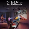 Kép 8/11 - ETOE Starfish 2 projektor, natív 1080P Full HD, 4K dekódolás, 500 ANSI lumen, Google TV Netflixszel, autofókusz, automatikus trapézkorrekció