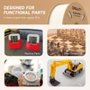 Kép 9/10 - 4kg Creality Hyper-PLA filament – fehér / fekete, nagy pontosságú 3D nyomtatáshoz