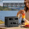 Kép 4/5 - DaranEner Cubus1000 Max hordozható erőmű, 1152Wh LiFePO4 akkumulátor, 1000W tiszta szinusz, 2000W rásegítés, 300W napelem bemenet