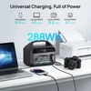 Kép 5/8 - DaranEner NEOS hordozható erőmű – 288Wh LiFePO4 akkumulátor, 600W tiszta szinusz, 1200W csúcs, 100W USB‑C PD, MPPT, UPS