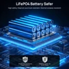 Kép 8/8 - DaranEner NEOS hordozható erőmű – 288Wh LiFePO4 akkumulátor, 600W tiszta szinusz, 1200W csúcs, 100W USB‑C PD, MPPT, UPS