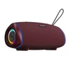 Kép 3/3 - SOUNARC R1 hordozható Bluetooth hangszóró 40W, lila‑piros