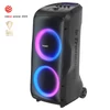 Kép 2/11 - Tronsmart Halo 300 party hangszóró XLR, gitár és mikrofon bemenettel, 240W erő, Beat‑Sync LED, 20h üzemidő