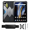 Kép 5/17 - FOSSiBOT DT2 strapabíró tablet, 10.4'' 2K kijelző, Helio G99, 12GB+256GB, 64MP kamera, 22000mAh, 66W gyorstöltés, 4G, WiFi6, Android 13 - Kék