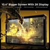 Kép 10/17 - FOSSiBOT DT2 strapabíró tablet, 10.4'' 2K kijelző, Helio G99, 12GB+256GB, 64MP kamera, 22000mAh, 66W gyorstöltés, 4G, WiFi6, Android 13 - Kék