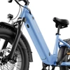 Kép 8/16 - FAFREES F20 Rover elektromos kerékpár, 250W hátsó agymotorral, 48V 15Ah kivehető akkumulátorral, 80 km hatótávval, 20×4.0” vastag gumikkal – Kék