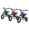 Kép 6/6 - iScooter A12 gyerek elektromos dirt bike, 300W, 36V 4.5Ah, 25 km/h, 20 km hatótáv, 12'' kerék, rugózás, tárcsafék – Zöld