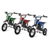 Kép 6/7 - iScooter A12 gyerek elektromos dirt bike, 300W, 36V 4.5Ah, 25 km/h, 20 km hatótáv, 12'' kerék, rugózás, tárcsafék – Piros