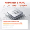 Kép 7/12 - FIREBAT R3 mini PC Ryzen 5 7430U, 16GB RAM, 512GB SSD, 4K hármas kijelzés, WiFi 6, BT 5.2
