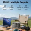 Kép 3/8 - DaranEner Cubus350L hordozható erőmű, 288Wh LiFePO4 akkumulátor, 350W tiszta szinusz, 700W rásegítés, kempinghez és vészhelyzethez
