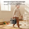 Kép 4/8 - DaranEner Cubus350L hordozható erőmű, 288Wh LiFePO4 akkumulátor, 350W tiszta szinusz, 700W rásegítés, kempinghez és vészhelyzethez