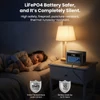 Kép 7/8 - DaranEner Cubus350L hordozható erőmű, 288Wh LiFePO4 akkumulátor, 350W tiszta szinusz, 700W rásegítés, kempinghez és vészhelyzethez