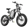 Kép 2/5 - EKXBIKE X20 elektromos kerékpár, 2000W motorral, 48V 35Ah akkumulátorral, 20×4.0 fat tire, 55 km/h, 150 km hatótáv, hidraulikus fék