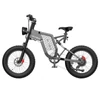 Kép 4/5 - EKXBIKE X20 elektromos kerékpár, 2000W motorral, 48V 35Ah akkumulátorral, 20×4.0 fat tire, 55 km/h, 150 km hatótáv, hidraulikus fék