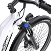 Kép 11/20 - Onesport OT05 elektromos kerékpár 27,5" alumínium vázzal, 36V 18,2Ah akkuval, ANANDA 250W motorral, Shimano 7 sebességgel – Fehér