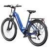 Kép 6/20 - Onesport OT05 elektromos kerékpár 27,5" alumínium vázzal, 36V 18,2Ah akkuval, ANANDA 250W motorral, Shimano 7 sebességgel – Sötétkék