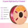 Kép 4/6 - ERYONE nagy sebességű selyem hatású, két színű PLA filament 1kg – Kék & piros