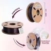 Kép 5/6 - ERYONE két színű selyem PLA filament 1kg – Fekete és vörös rózsa