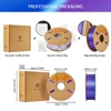 Kép 7/7 - ERYONE két színű selyem PLA filament 1kg – Lila és kék
