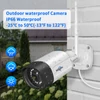 Kép 4/6 - Hiseeu WiFi kamerarendszer, 10CH NVR, 5MP HD, 24/7 felvétel, színes éjjellátás, emberi mozgásérzékelés, kétirányú hang, IP66, HDD nélkül