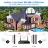 Kép 6/6 - Hiseeu WiFi kamerarendszer, 10CH NVR, 5MP HD, 24/7 felvétel, színes éjjellátás, emberi mozgásérzékelés, kétirányú hang, IP66, HDD nélkül