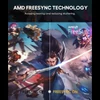 Kép 9/10 - UPERFECT UTouch E6 Pro hordozható gaming monitor, 18.5", Full HD 120Hz érintőkijelző, FreeSync, Type‑C, mini HDMI, EU csatlakozó