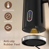 Kép 3/6 - BioloMix BMF101 4 az 1-ben elektromos tejhabosító és melegítő, automata forró–hideg hab készítés lattehoz, cappuccinóhoz, forró csokihoz – Fekete