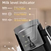 Kép 4/6 - BioloMix BMF101 4 az 1-ben elektromos tejhabosító és melegítő, automata forró–hideg hab készítés lattehoz, cappuccinóhoz, forró csokihoz – Fekete