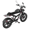 Kép 6/20 - DUOTTS F20 elektromos kerékpár 750W motorral, 52V 27Ah akkumulátorral, 20×4.0 fat gumival, 50 km/h, akár 120 km hatótáv – Fekete