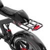 Kép 7/20 - DUOTTS F20 elektromos kerékpár 750W motorral, 52V 27Ah akkumulátorral, 20×4.0 fat gumival, 50 km/h, akár 120 km hatótáv – Fekete