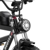 Kép 18/20 - DUOTTS F20 elektromos kerékpár 750W motorral, 52V 27Ah akkumulátorral, 20×4.0 fat gumival, 50 km/h, akár 120 km hatótáv – Fekete