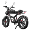 Kép 20/20 - DUOTTS F20 elektromos kerékpár 750W motorral, 52V 27Ah akkumulátorral, 20×4.0 fat gumival, 50 km/h, akár 120 km hatótáv – Fekete