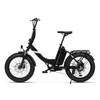 Kép 1/7 - Touroll S3 Step-Thru elektromos kerékpár, 250W motor, 36V 13Ah akku, 20×3.0 gumi, 25 km/h, 65 km hatótáv, dupla tárcsafék, első villa