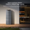 Kép 9/15 - Oscal Power Storage 2000 hordozható erőmű, 1920Wh LiFePO4 akkumulátor, bővíthető 9600Wh‑ig, 1200W AC, 2400W napelemes bemenet, IP65