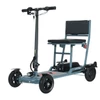 Kép 1/20 - Freejoyer F7 Plus négykerekű elektromos roller üléssel, 300W motorral, 36V 21Ah akkumulátorral, 15 km/h, 35 km hatótáv – Szürke‑kék