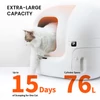 Kép 11/19 - PETKIT PuraMax 2 okos macskaalom, automatikus tisztítás, 76L nagy kapacitás, szagmentes működés, egészségfigyelés, több macskához is ideális