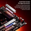 Kép 6/10 - AOOSTAR TA95X3D asztali PC alaplap – Ryzen 9 9955HX3D, 16 mag, DDR5‑5600, PCIe 5.0, Dual M.2, 5G LAN, HDMI/DP