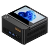 Kép 4/12 - AOOSTAR G‑FLIP mini PC barebone, Ryzen 7 H255, Radeon 780M, DDR5, PCIe 4.0, 5\" 1080p kijelző, USB4, OCuLink, 2.5G LAN