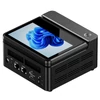 Kép 5/12 - AOOSTAR G‑FLIP mini PC barebone, Ryzen 7 H255, Radeon 780M, DDR5, PCIe 4.0, 5\" 1080p kijelző, USB4, OCuLink, 2.5G LAN