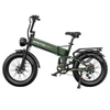 Kép 5/20 - APEFOX RH20 összecsukható elektromos kerékpár, dupla 750W motor, 48V 22.5Ah akku, 50 km/h, 100 km hatótáv, 20×4.0” fat gumi – Zöld