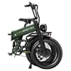 Kép 7/20 - APEFOX RH20 összecsukható elektromos kerékpár, dupla 750W motor, 48V 22.5Ah akku, 50 km/h, 100 km hatótáv, 20×4.0” fat gumi – Zöld