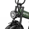 Kép 10/20 - APEFOX RH20 összecsukható elektromos kerékpár, dupla 750W motor, 48V 22.5Ah akku, 50 km/h, 100 km hatótáv, 20×4.0” fat gumi – Zöld