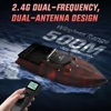 Kép 15/20 - OKEEVAN D80E GPS etetőhajó – 795‑ös dupla motor, 4 m/s sebesség, 3 kg kapacitás, 500 m hatótáv, mélység‑ és hőmérsékletmérés – Piros