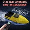 Kép 17/20 - OKEEVAN D80E GPS etetőhajó – 795‑ös dupla motor, 4 m/s sebesség, 3 kg kapacitás, 500 m hatótáv, mélység‑ és hőmérsékletmérés – Sárga