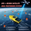 Kép 18/20 - OKEEVAN D80E GPS etetőhajó – 795‑ös dupla motor, 4 m/s sebesség, 3 kg kapacitás, 500 m hatótáv, mélység‑ és hőmérsékletmérés – Sárga