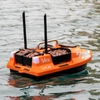 Kép 12/20 - LOKEEVAN V802 Pro GPS etetőhajó, 160 útvonal, 3 kg kapacitás, 4 független tartály, 500 m hatótáv, dupla akkumulátor – Narancs