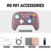 Kép 2/10 - ANBERNIC RG P01 játékvezérlő – Hall-effekt ravaszok, giroszkóp, BT/2.4G/vezetékes, PC/Android/iOS/Switch kompatibilis – Lila